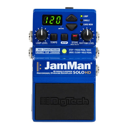 DIGITECH JAMMAN SOLO HD LOOPER PEDAL - Music Planet New Zealand