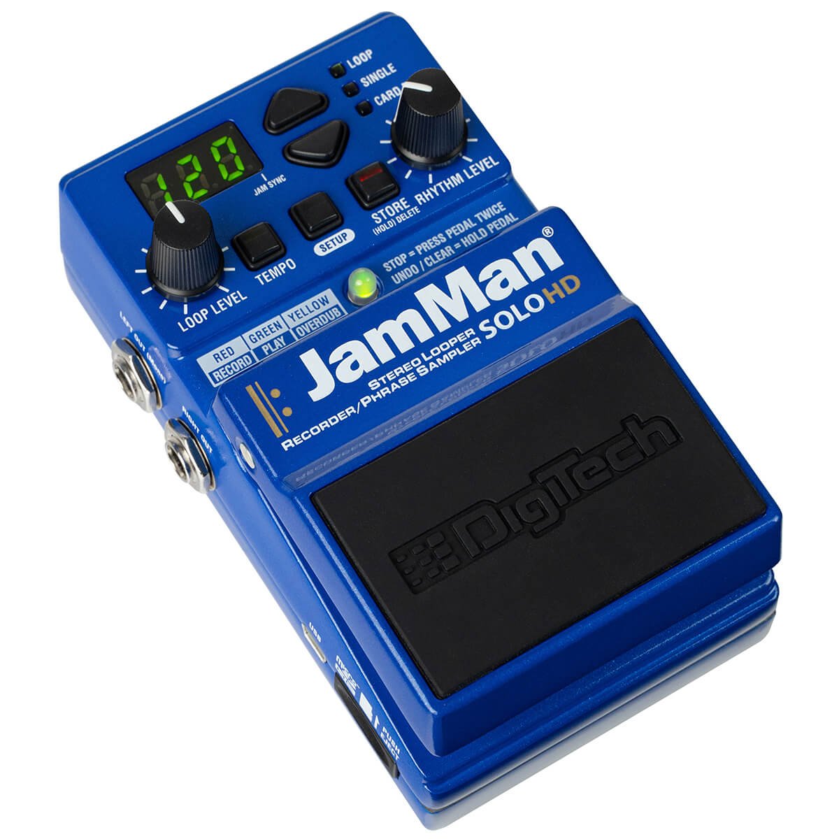 DIGITECH JAMMAN SOLO HD LOOPER PEDAL - Music Planet New Zealand