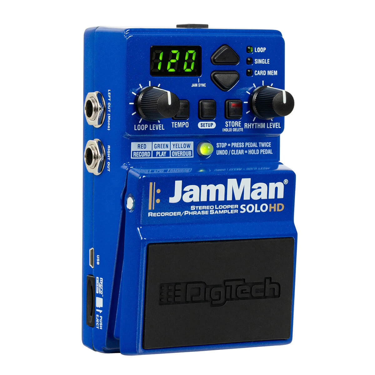 DIGITECH JAMMAN SOLO HD LOOPER PEDAL - Music Planet New Zealand