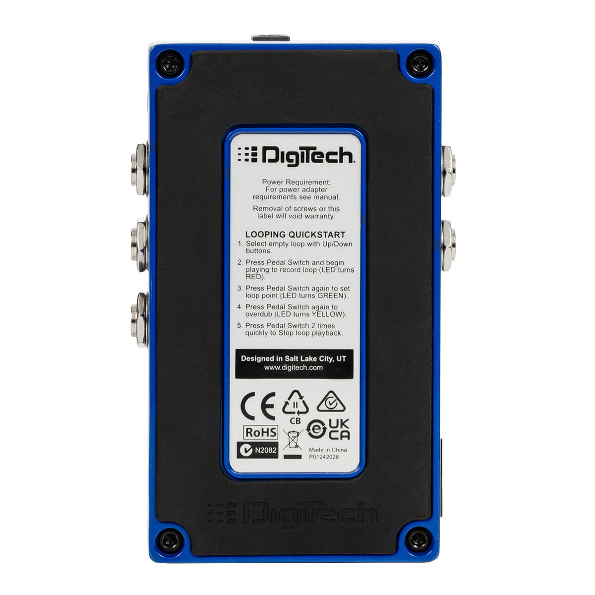 DIGITECH JAMMAN SOLO HD LOOPER PEDAL - Music Planet New Zealand