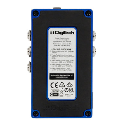 DIGITECH JAMMAN SOLO HD LOOPER PEDAL - Music Planet New Zealand