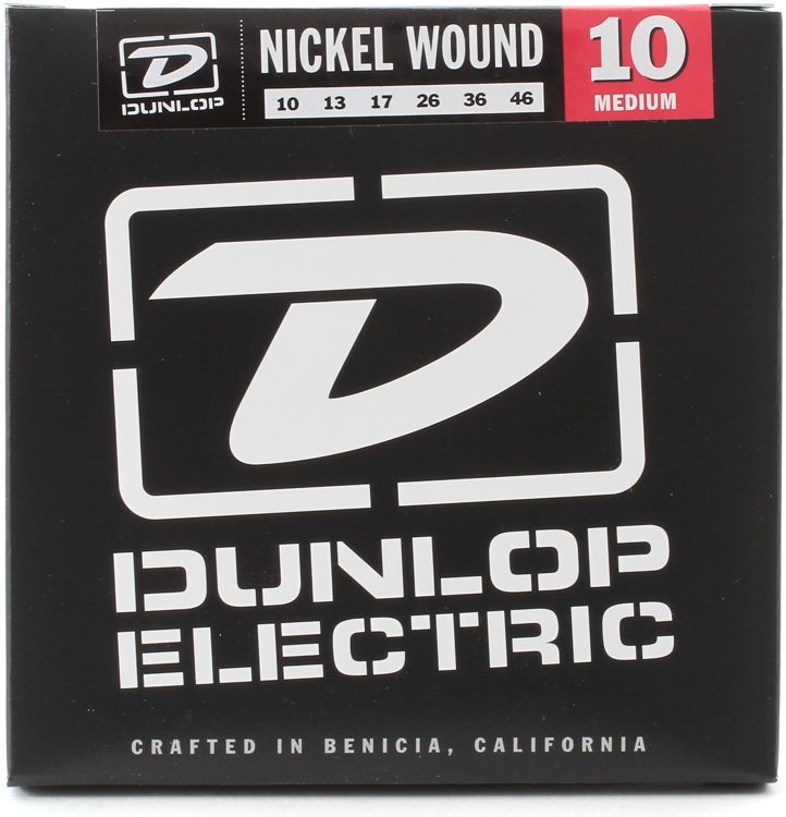 DUNLOP ELECTRIC NICKEL STRINGS 010 - 046 - Music Planet New Zealand