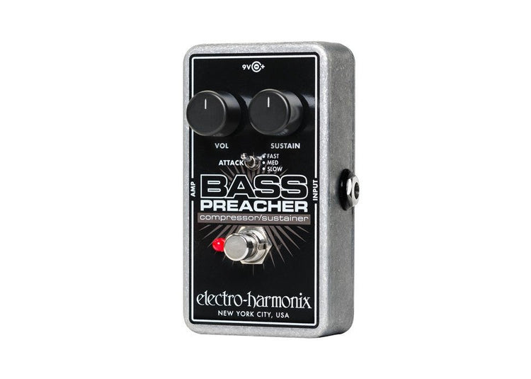 EHX BASS PREACHER COMPRESSOR / SUSTAINER - Music Planet New Zealand