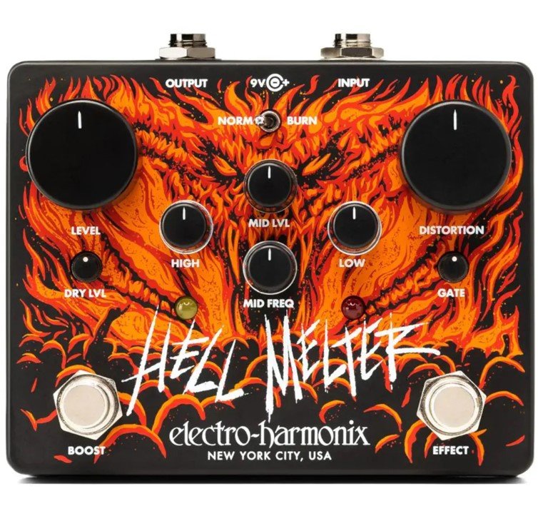 EHX HELL MELTER ADVANCED METAL DISTORTION - Music Planet New Zealand