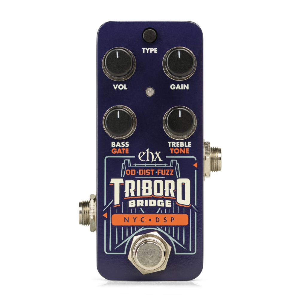 EHX PICO TRIBORO BRIDGE OVERDRIVE DISTORTION & FUZZ - Music Planet New Zealand