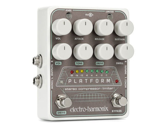 EHX PLATFORM STEREO COMPRESSOR - Music Planet New Zealand