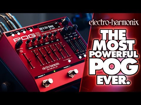 EHX POG3 POLYPHONIC OCTAVE GENERATOR - Music Planet New Zealand