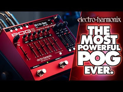 EHX POG3 POLYPHONIC OCTAVE GENERATOR - Music Planet New Zealand