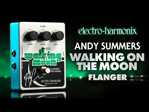 EHX WALKING ON THE MOON ANALOG FLANGER - Music Planet New Zealand
