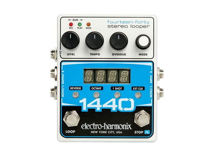 ELECTRO HARMONIX 1440 STEREO LOOPER - Music Planet New Zealand