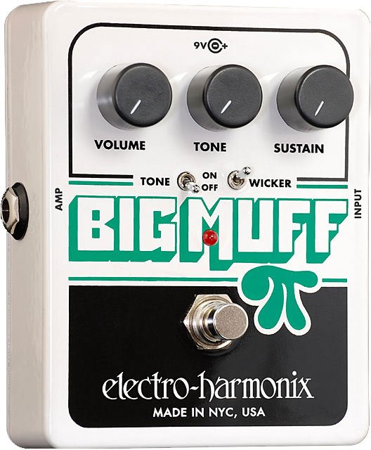 ELECTRO HARMONIX BIG MUFF W/TONEWICKER - Music Planet New Zealand