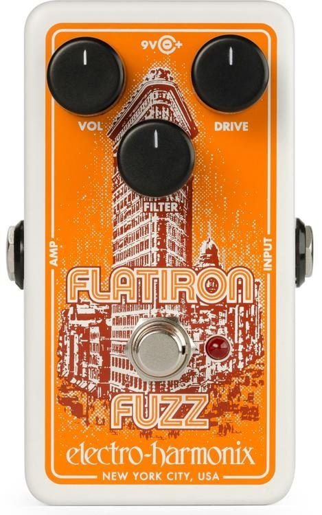 ELECTRO HARMONIX FLAT IRON FUZZ PEDAL - Music Planet New Zealand
