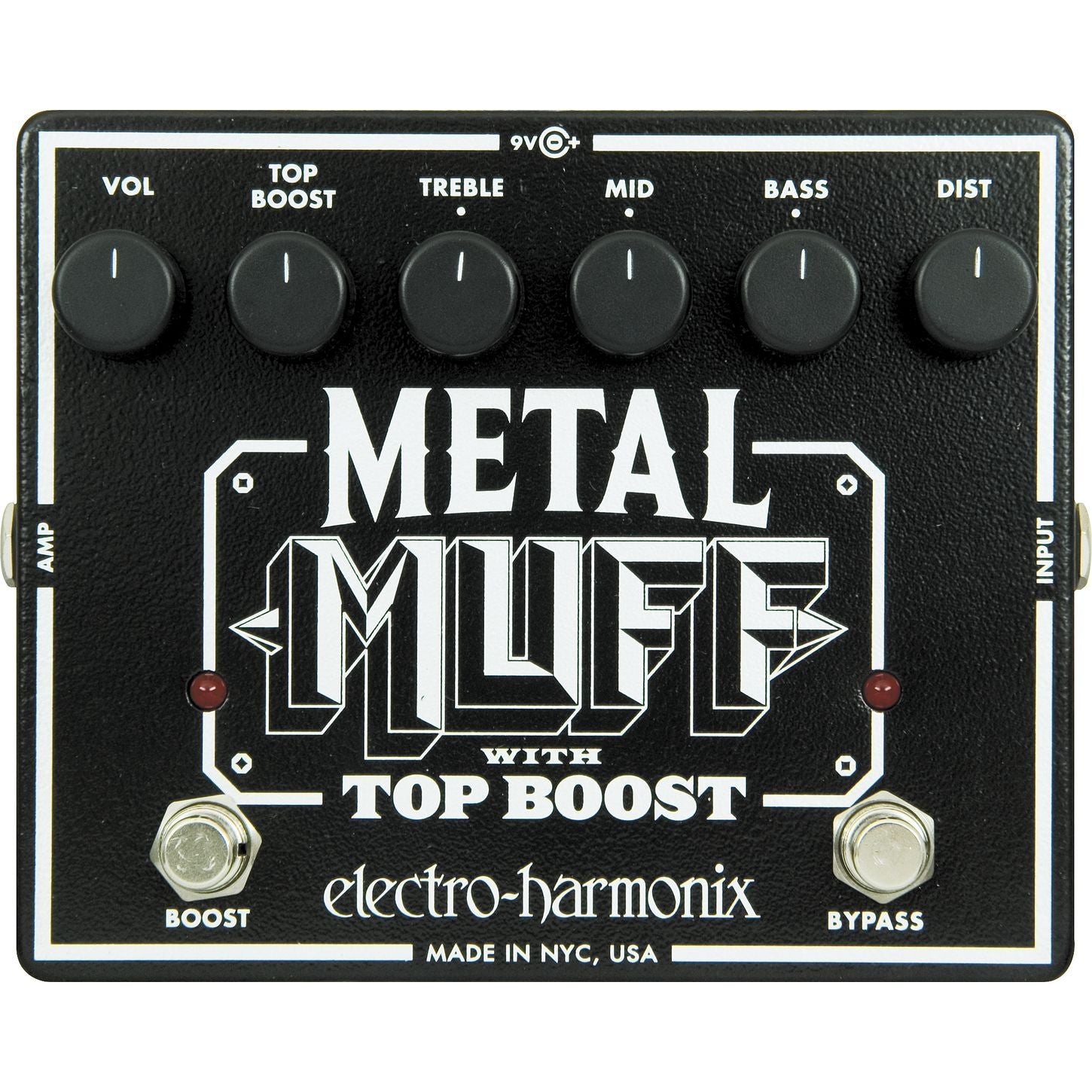 ELECTRO HARMONIX METAL MUFF W/TOP BOOST - Music Planet New Zealand