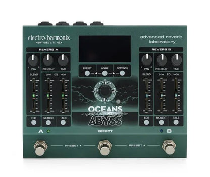 Electro - Harmonix Oceans Abyss Reverb Pedal - Music Planet NZ