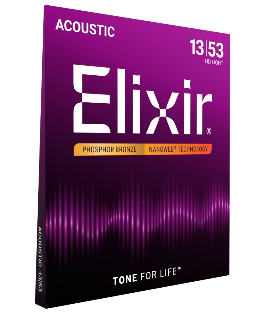ELIXIR ACOUSTIC HD PHOSPHOR BRONZE LIGHT - Music Planet New Zealand