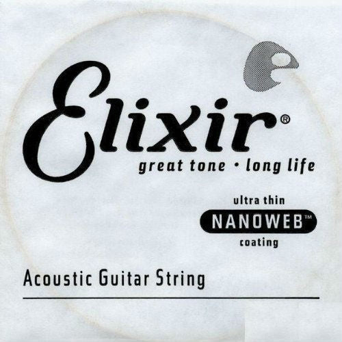 ELIXIR ACOUSTIC SINGLE WOUND 052 STRING - Music Planet New Zealand