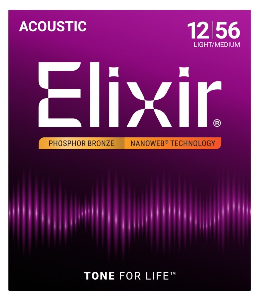 ELIXIR NW ACOUSTIC PHOSPHOR LIGHT MEDIUM - Music Planet New Zealand