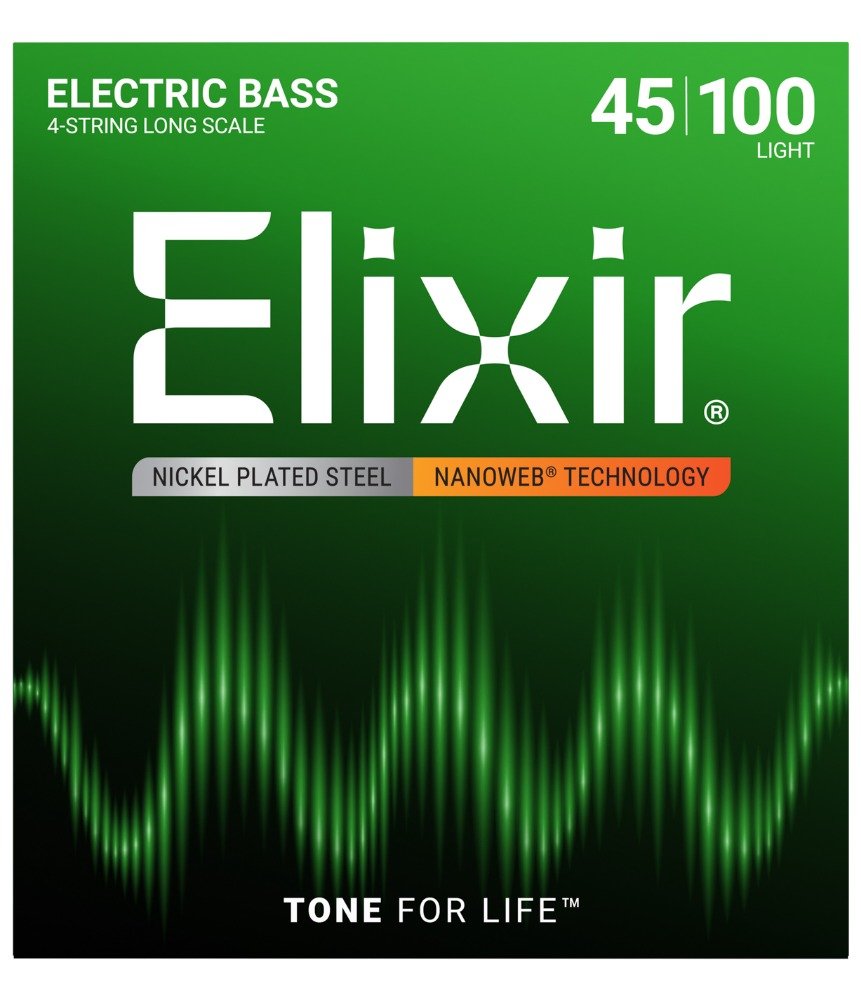 ELIXIR NW BASS 4 STRING LIGHT 045 - 100 - Music Planet New Zealand