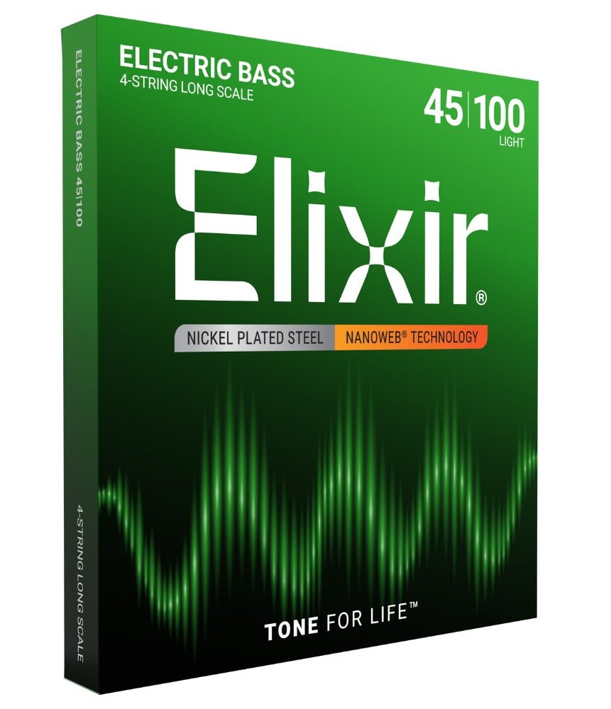 ELIXIR NW BASS 4 STRING LIGHT 045 - 100 - Music Planet New Zealand