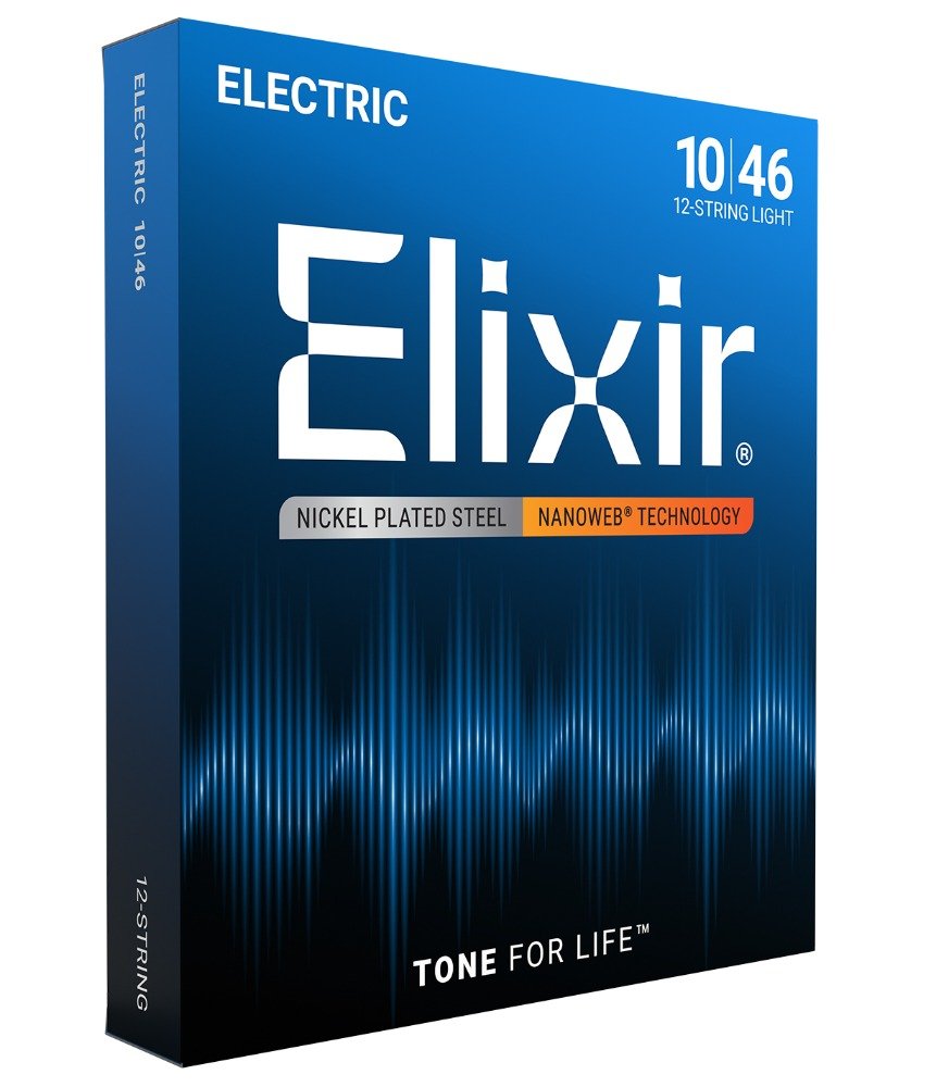 ELIXIR NW ELECTRIC 12 - STRING 010 - 046 - Music Planet New Zealand