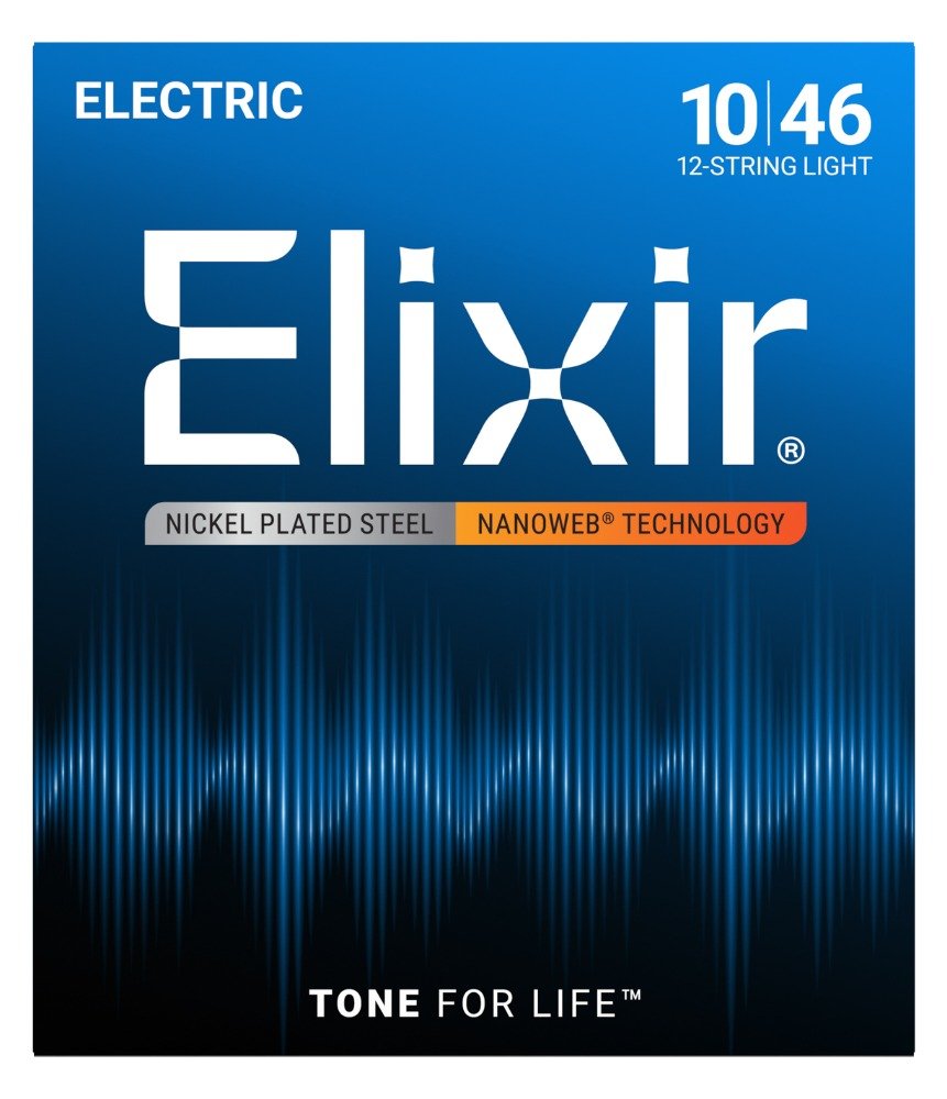 ELIXIR NW ELECTRIC 12 - STRING 010 - 046 - Music Planet New Zealand