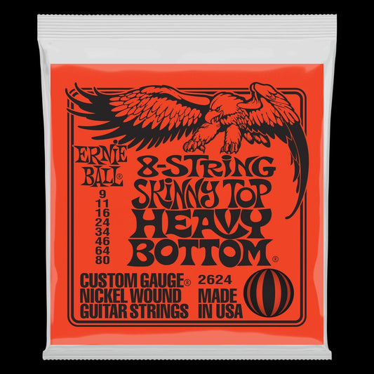 ERNIE BALL 8 STRING ELECTRIC 009 - 080 - Music Planet New Zealand