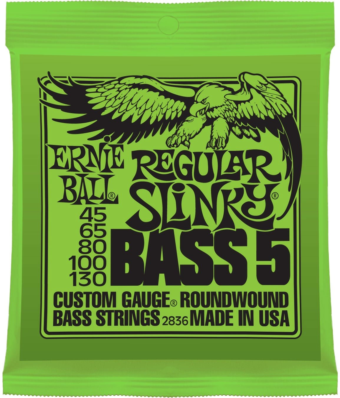 ERNIE BALL BASS 5 - STRING SLINKY 045 - 130 - Music Planet New Zealand