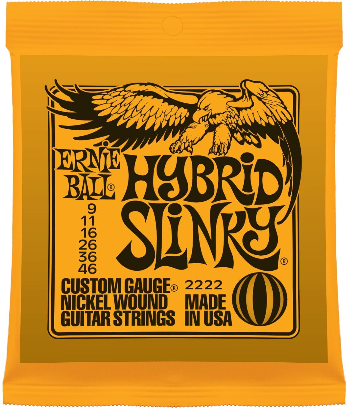 ERNIE BALL SLINKY HYBRID 009 - 046 - Music Planet New Zealand