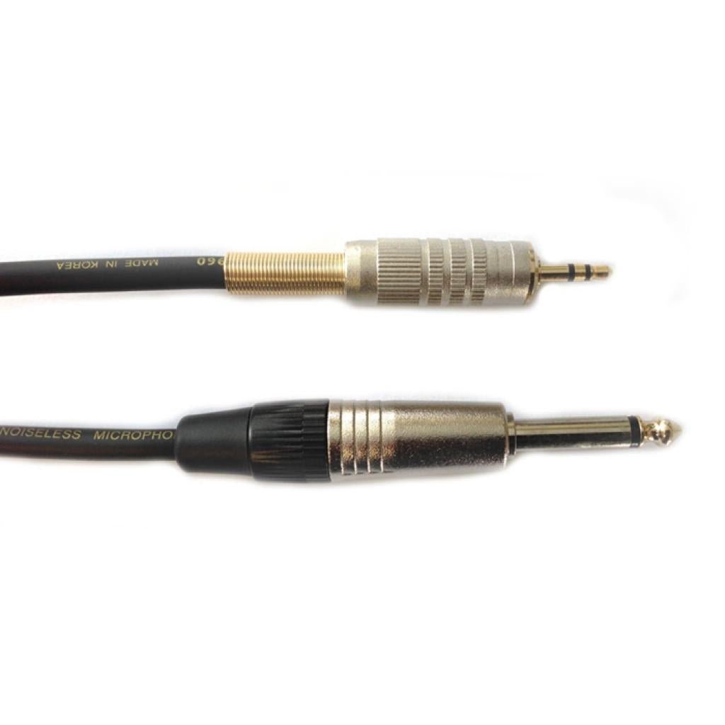 EWI 3.5MM STEREO JACK TO 6.5MM MONO 6FT - Music Planet New Zealand