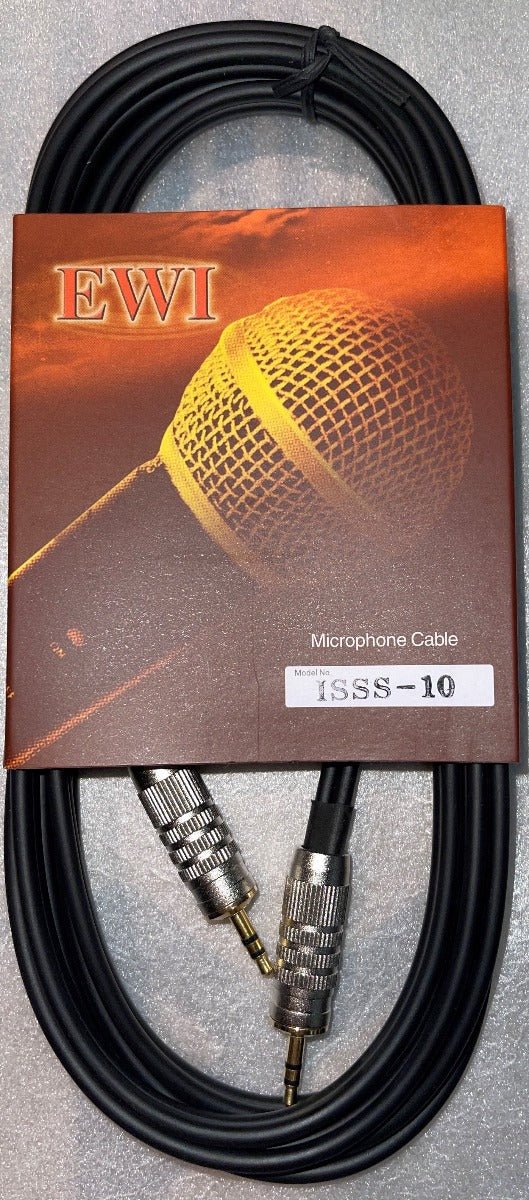 EWI 3.5MM TRS JACK TO 3.5MM TRS JACK 10 - Music Planet New Zealand