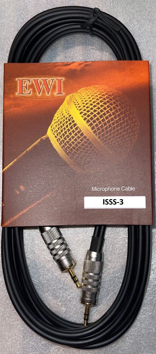 EWI 3.5MM TRS JACK TO 3.5MM TRS JACK 3FT - Music Planet New Zealand