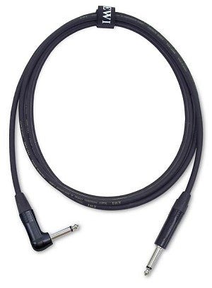 EWI INST CABLE R/ANGL NEUTRIK 20FT BK - Music Planet New Zealand