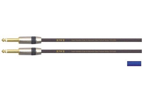 EWI JACK - JACK 20 FT STRAIGHT BLUE - Music Planet New Zealand