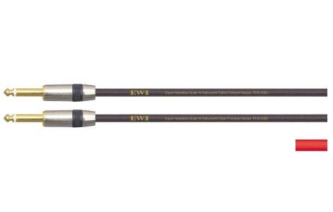 EWI JACK - JACK 20 FT STRAIGHT RED - Music Planet New Zealand