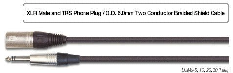 EWI JACK - MALE XLR 5 FT - Music Planet New Zealand