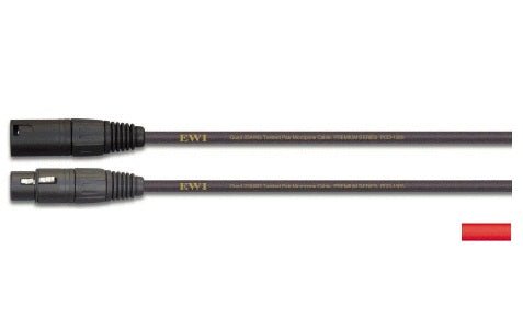 EWI XLR - XLR 30 FT RED - Music Planet New Zealand