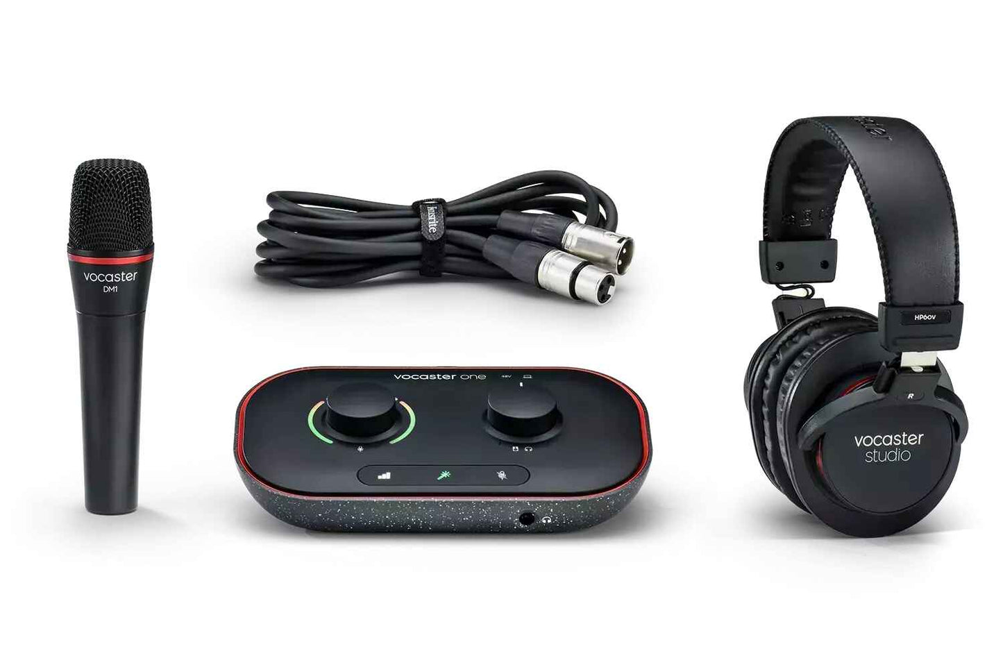 FOCUSRITE VOCASTER ONE STUDIO PODCAST KIT - Music Planet New Zealand