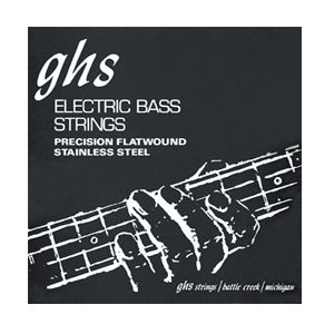 GHS BASS PRECISION FLATWOUND S SCALE 45 - 95 - Music Planet New Zealand