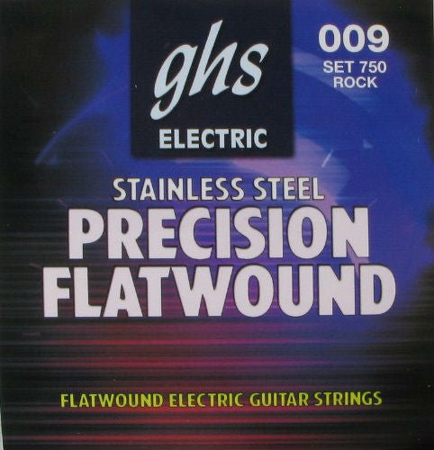 GHS ELECTRIC PRECISION FLATWOUND 009 - 042 - Music Planet New Zealand