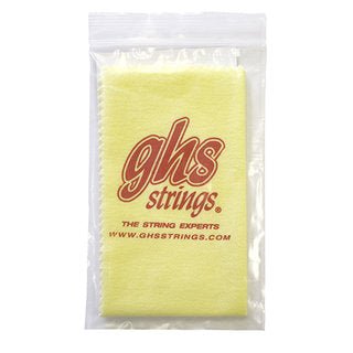 GHS FLANNEL POLISHING CLOTH - YELLOW - Music Planet New Zealand