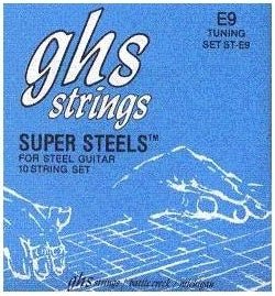 GHS PEDAL STEEL GUITAR STRINGS E9TH TUNING - Music Planet New Zealand