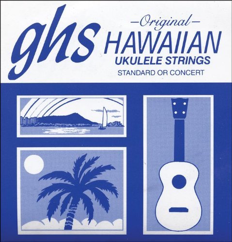 GHS SOPRANO/CONCERT UKULELE STRINGS BLACK - Music Planet New Zealand
