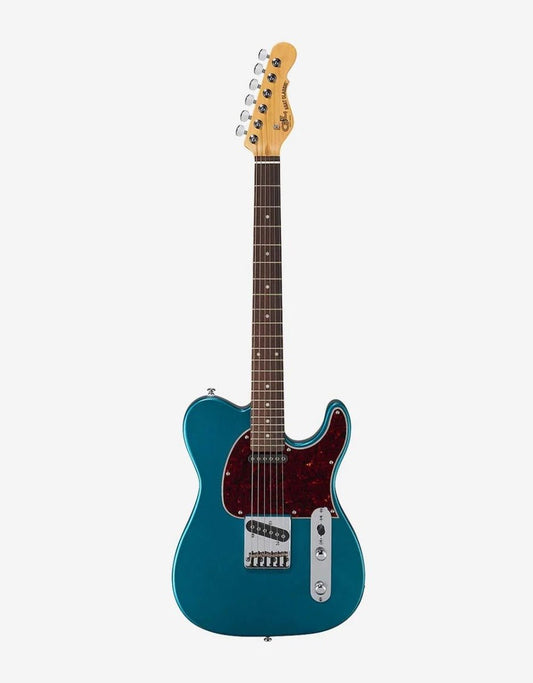 G&L TRIBUTE SERIES ASAT CLASSIC EMERALD BLUE RW NECK - Music Planet New Zealand