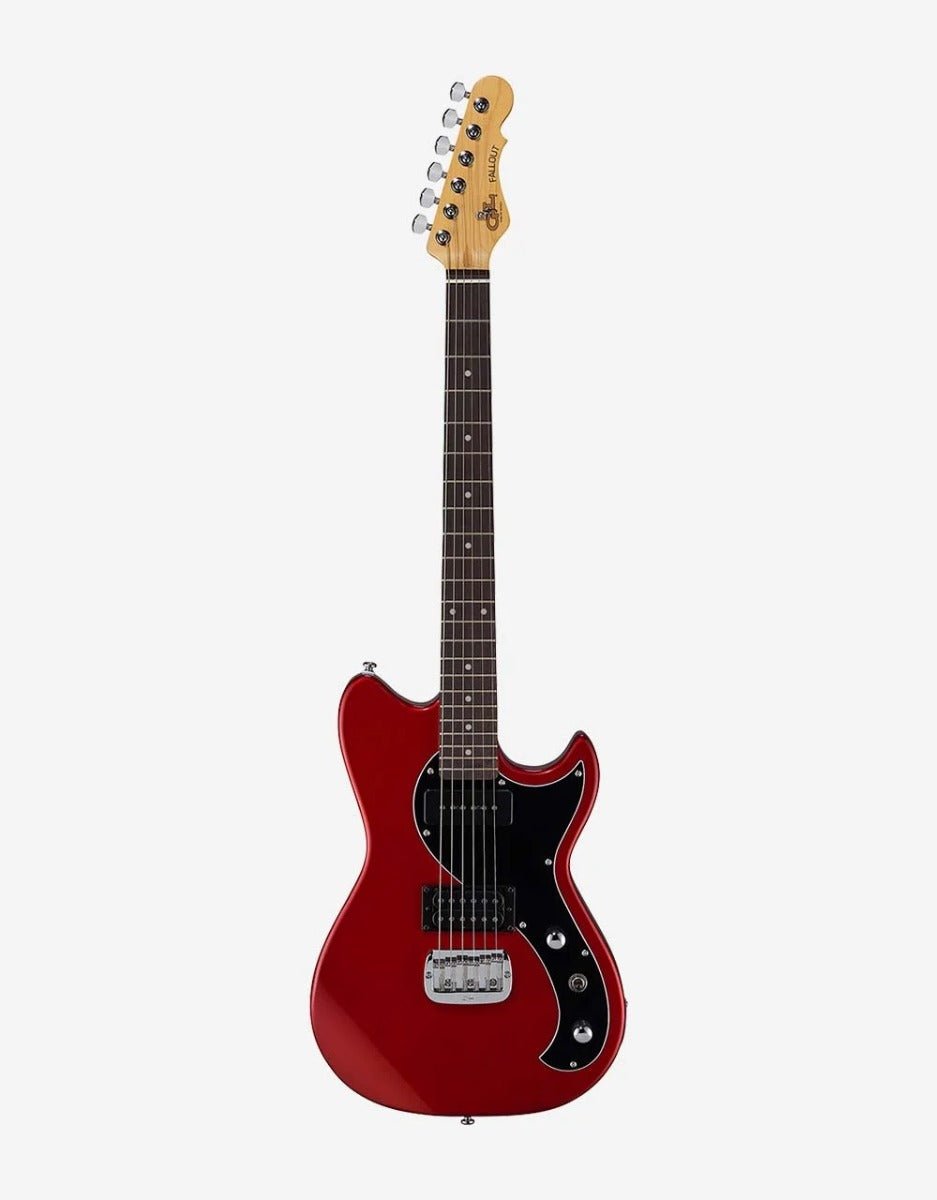 G&L TRIBUTE SERIES FALLOUT CANDY APPLE RED RW NECK - Music Planet New Zealand