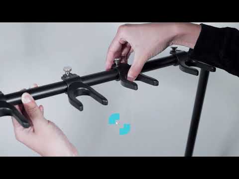 GUITTO 5 GUITAR MULTI STAND - Music Planet New Zealand