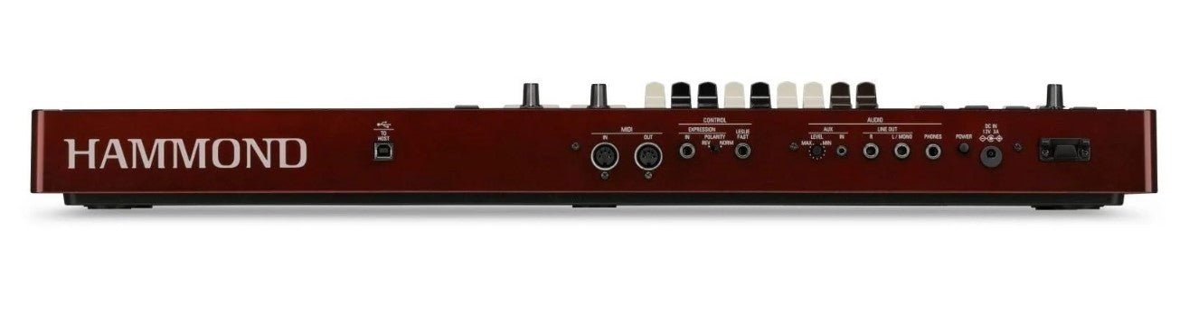HAMMOND M - SOLO BURGUNDY VIRTUAL MULTI - CONTACT KEYBOARD - Music Planet New Zealand