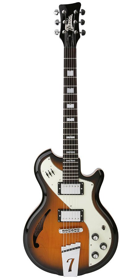 ITALIA MONDIAL DELUXE IN 2 TONE SUNBURST - Music Planet New Zealand
