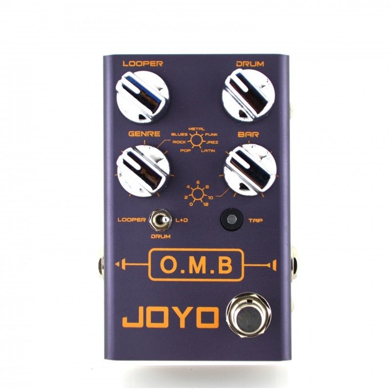 JOYO OMB LOOPER AND DRUM MACHINE PEDAL - Music Planet New Zealand