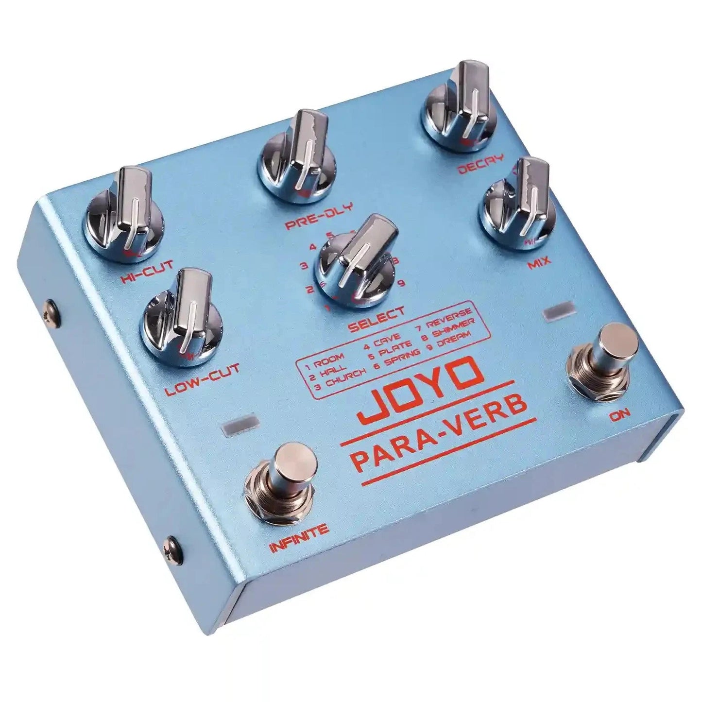 Joyo R - 31 PARA - VERB Stereo Reverb Pedal - Music Planet NZ