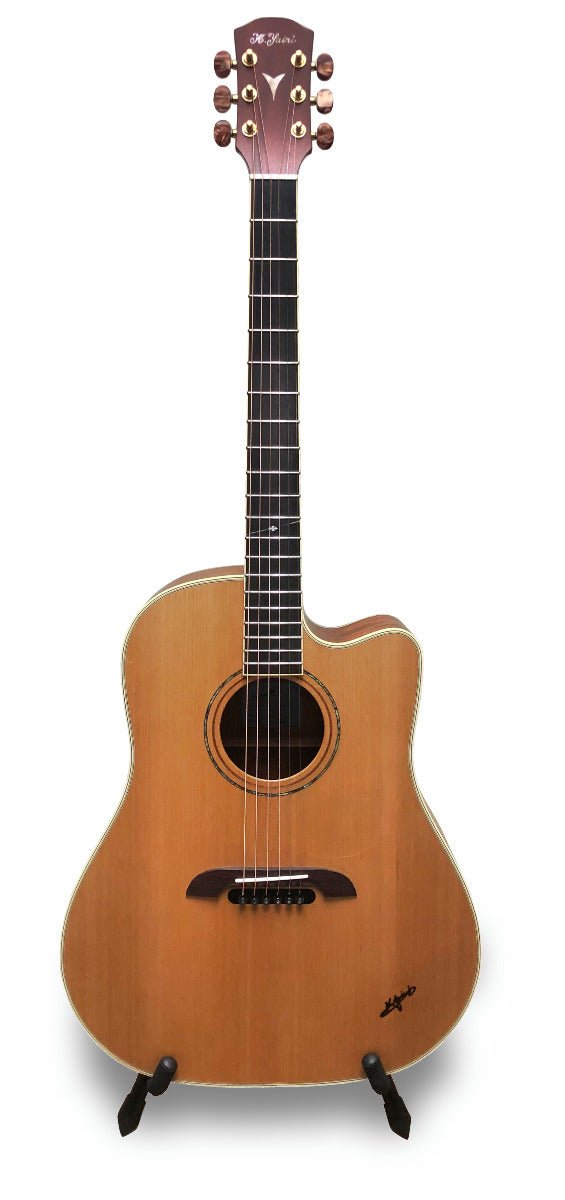 K YAIRI DY62 SOLID CEDAR TOP ACOUSTIC/ELECTRIC - Music Planet New Zealand
